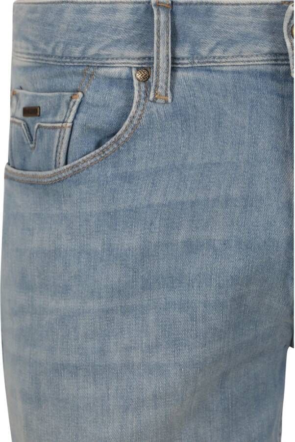 Vanguard V7 Rider Denim Short Lichtblauw Blauw Heren