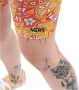 Vans Flying V Bedrukte Shorts voor Dames Orange Dames - Thumbnail 2