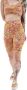 Vans Flying V Bedrukte Shorts voor Dames Orange Dames - Thumbnail 4