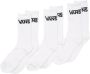 Vans Klassieke Crew Sokken 3 Pack White Unisex - Thumbnail 3
