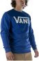Vans Klassieke Crewneck Sweatshirt True Blue Wit Blue Heren - Thumbnail 2