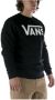 Vans Klassieke Crew II Sweatshirt Zwart Wit Black Heren - Thumbnail 6