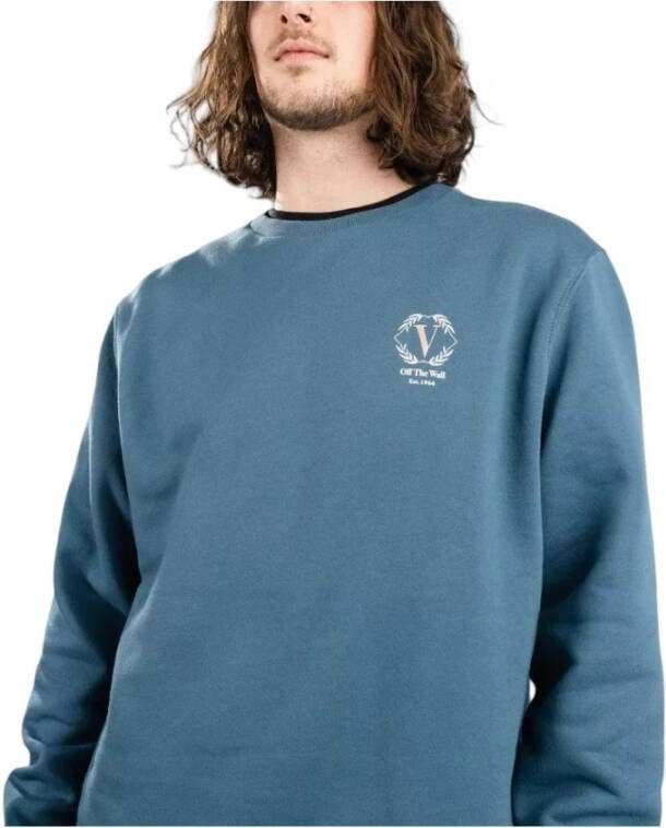 Vans Sweatshirt Blauw Heren