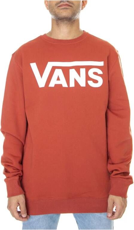 Vans Sweatshirts Hoodies Rood Heren