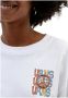 Vans Wit Dames Longsleeve T-shirt White Dames - Thumbnail 2