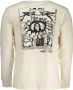 Vans Witte Katoenen T-Shirt met Lange Mouwen en Print White Heren - Thumbnail 2