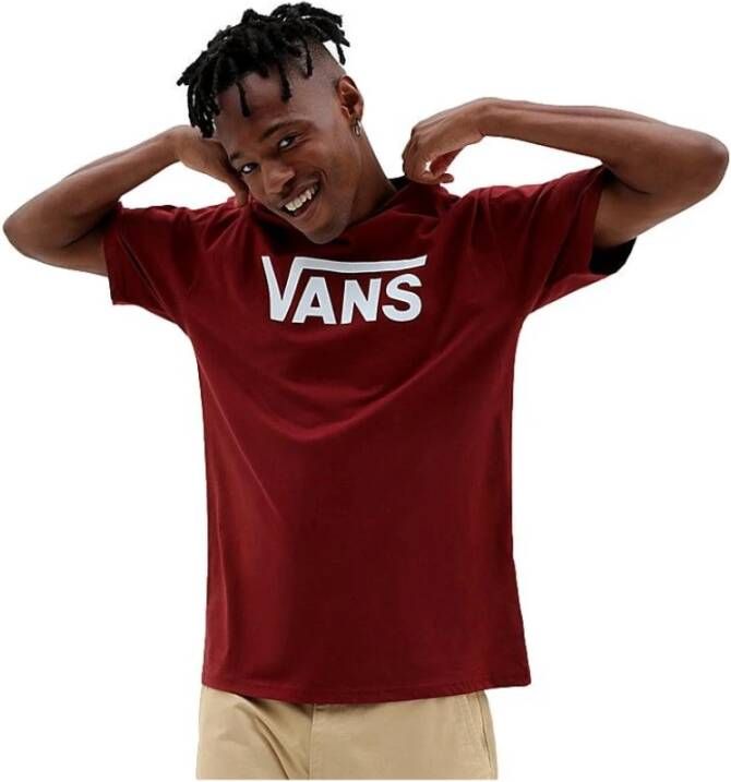 Vans T-Shirts Rood Heren