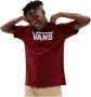 Vans Klassieke Tee Syrah Wit Korte Mouw T-shirt Brown Heren - Thumbnail 2