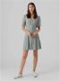 Vero Moda Mini-jurk VMALBA SS SHORT DRESS WVN NOOS - Thumbnail 3