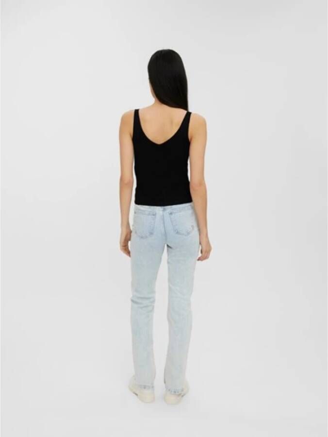 Vero Moda Mouwloos topje Zwart Dames