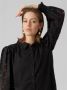 Vero Moda Vmcabena L S Blouse WVN BTQ Zwart | Freewear Zwart Black Dames - Thumbnail 5