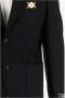 Versace Zwarte jas van zuivere wol met golf-finish en Medusa-detail Black Heren - Thumbnail 4