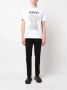 Versace Bedrukt T-shirt met Ronde Hals en Korte Mouwen White Heren - Thumbnail 5