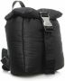 Versace Kleine Zwarte Puffy Nylon Veiligheidssluiting Rugzak Boekentas Black Dames - Thumbnail 4