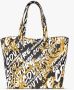 Versace Jeans Couture Women Shoulder Bag 73Va4Bf9 Zs414 G89 Gold Black Zwart Dames - Thumbnail 15