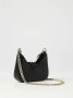 Versace Jeans Couture Eco Leren Schoudertas met Magnetische Sluiting Black Dames - Thumbnail 2