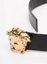 Versace Zwart Leren Medusa Riem Black Heren - Thumbnail 6