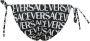 Versace Gedrukte polyester mengsel Bikini Bottom Zwart Dames - Thumbnail 2