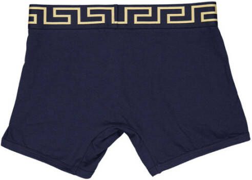 Versace Boxershorts met Greca afwerking Blauw - Foto 7
