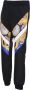 Versace Barocco 660 Straight Cut Elastische Broek Black Heren - Thumbnail 2
