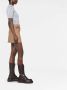 Versace Bruine rok met allover patroon en La Greca print voering Brown Dames - Thumbnail 6