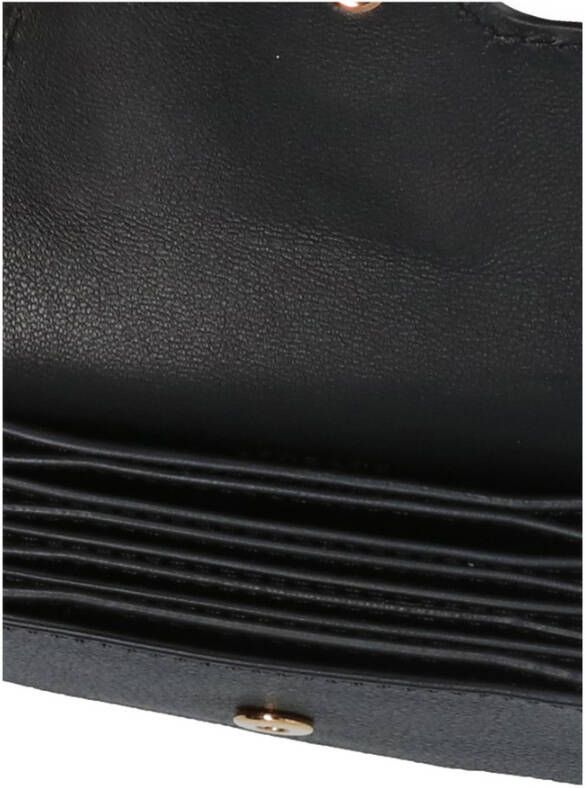 Versace Kaarthouder met logo Zwart Dames