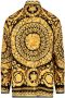 Versace Klassieke Kraag Zijden Twill Overhemd Yellow - Thumbnail 2