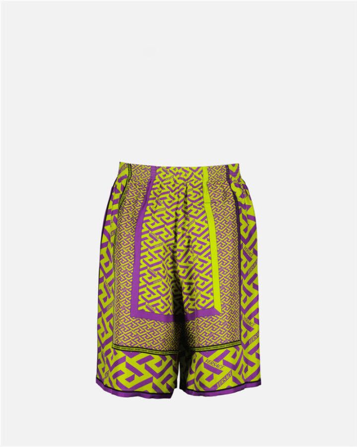 Versace Casual shorts Paars Heren