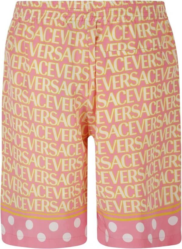 Versace Casual Shorts Roze Heren