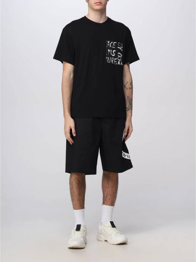 Versace Casual Shorts Zwart Heren
