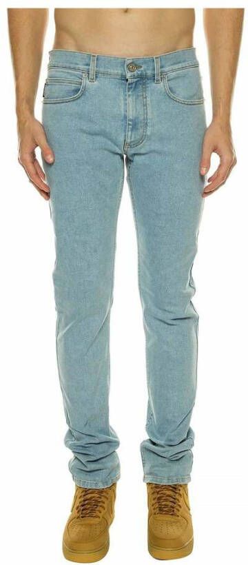 Versace Skinny jeans Blauw Heren