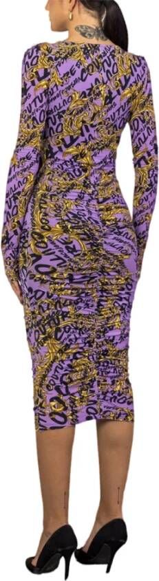 Versace Dress Paars Dames