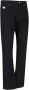 Versace Zwarte Straight-Leg Jeans met Middelhoge Taille Zwart Heren - Thumbnail 8