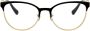 Versace Zwarte Frame Stijlvolle Bril voor Vrouwen Black Dames - Thumbnail 4
