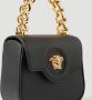 Versace Zwarte- Gouden Dames Handtas Black Dames - Thumbnail 5