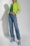 Versace Groene Bouclé Blazer Green Dames - Thumbnail 2