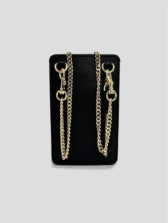 Versace Jeans Couture 01 Zwart Telefoonportemonnee Black Dames