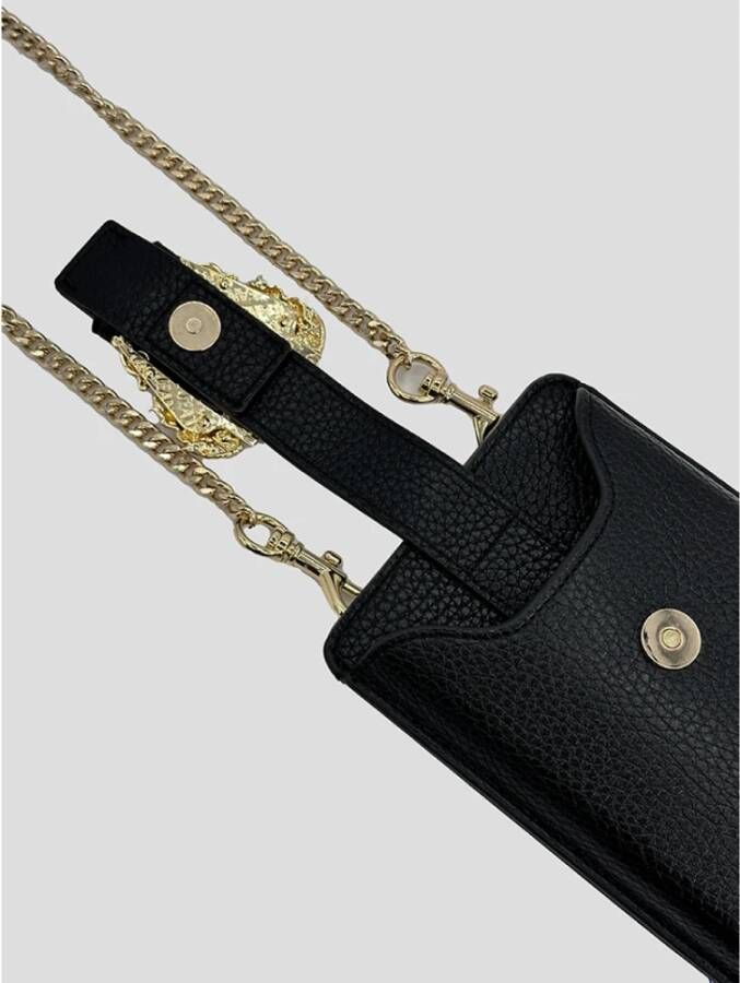 Versace Jeans Couture 01 Zwart Telefoonportemonnee Black Dames