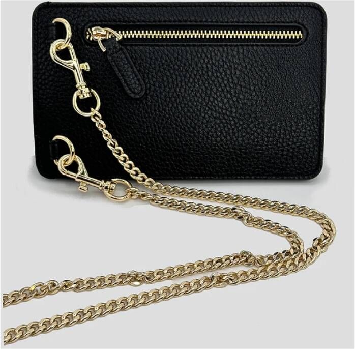 Versace Jeans Couture 01 Zwart Telefoonportemonnee Black Dames