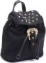 Versace Jeans Couture One Nylon Stud Backpack Zwart Dames - Thumbnail 3