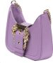 Versace Jeans Couture Lila Vegan Leren Hobo Tas Purple Dames - Thumbnail 2
