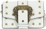 Versace Witte Schoudertas met Gouden Gesp White Dames - Thumbnail 2