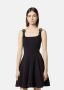 Versace Jeans Couture Barokke couture1 gesp jurk Zwart Dames - Thumbnail 2