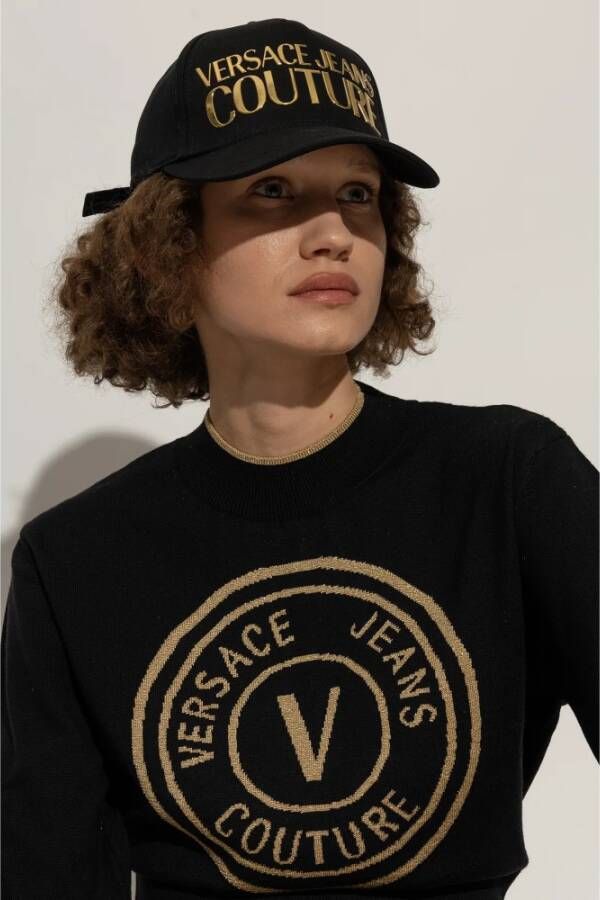 Versace Jeans Couture Baseballpet Zwart Dames
