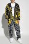 Versace Jeans Couture Witte T-shirts en Polos met Contrasterende Logo Print White Heren - Thumbnail 3