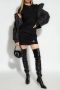 Versace Jeans Couture Bedrukte jurk Zwart Dames - Thumbnail 2