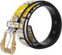 Versace Jeans Couture Multicolor Barokprint Leren Riem 90 Multicolor Dames - Thumbnail 6