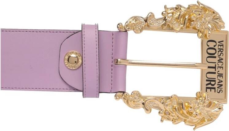 Versace Jeans Couture Belts Paars Unisex