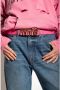 Versace Jeans Couture Leren DamesRiem Pink Dames - Thumbnail 2