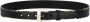 Versace Jeans Couture Zwarte Barok Print Riem met Logo Gesp 100 Black Heren - Thumbnail 2